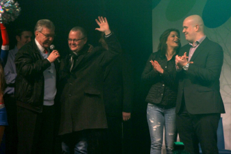 Huldiging Michael van Gerwen 2014