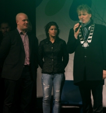 Huldiging Michael van Gerwen 2014