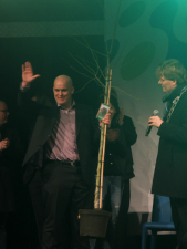 Huldiging Michael van Gerwen 2014