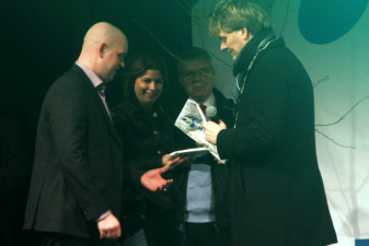 Huldiging Michael van Gerwen 2014