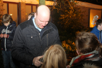 Huldiging Michael van Gerwen 2014